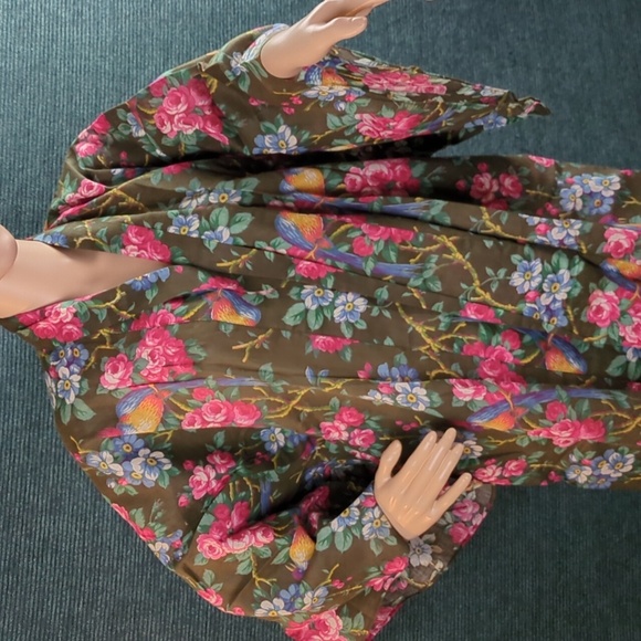 Vintage 40s Yukata Style Kimono For Kitty Rescue! - Picture 3 of 8